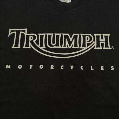 TRIUMPH トライアンフ モーターサイクル スクリーンスターズ 黒 XL co-t-2505-004