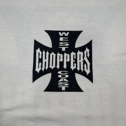 West Coast Choppers ウエストコーストチョッパーズ anvil 白 M co-t-2505-012