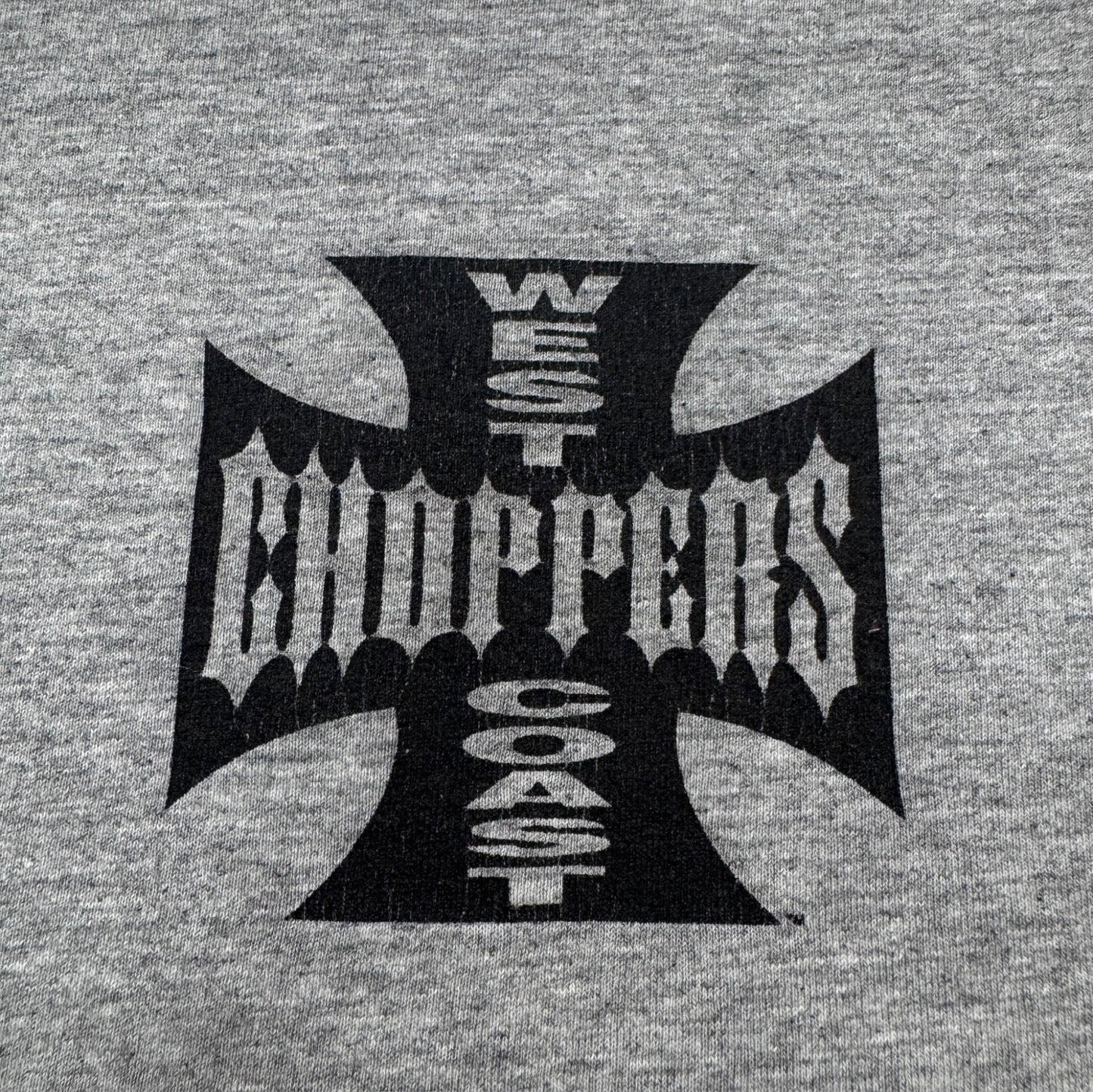 West Coast Choppers ウエストコーストチョッパーズ 長袖 グレー XL co-t-2505-016