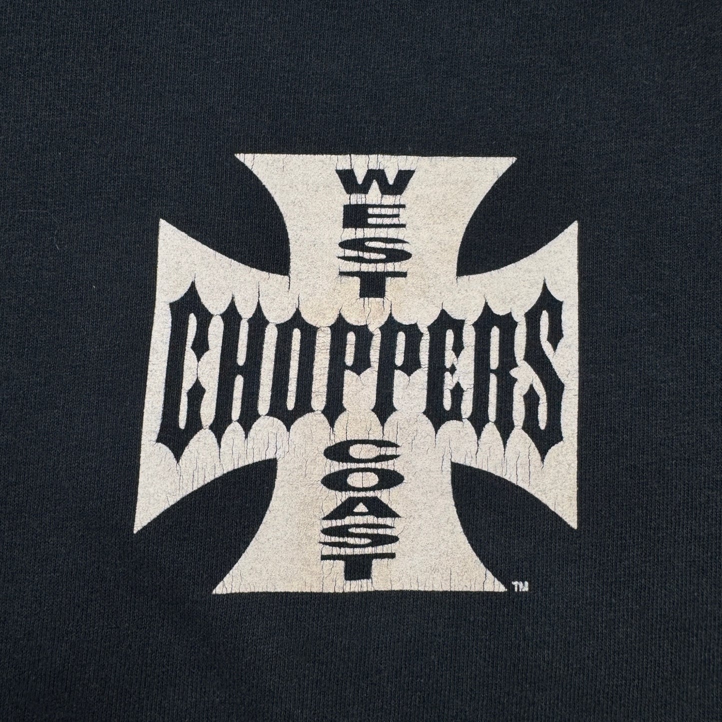 West Coast Choppers ウエストコーストチョッパーズ anvil 黒 M co-t-2505-017