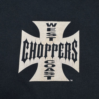 West Coast Choppers ウエストコーストチョッパーズ anvil 黒 M co-t-2505-017