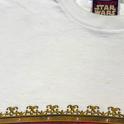 STAR WARS アミダラ 両面プリント ホワイト XL d-000030