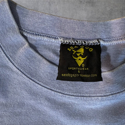 90s USA製 アート SEADOG ダルメシアン 紫 a-000002