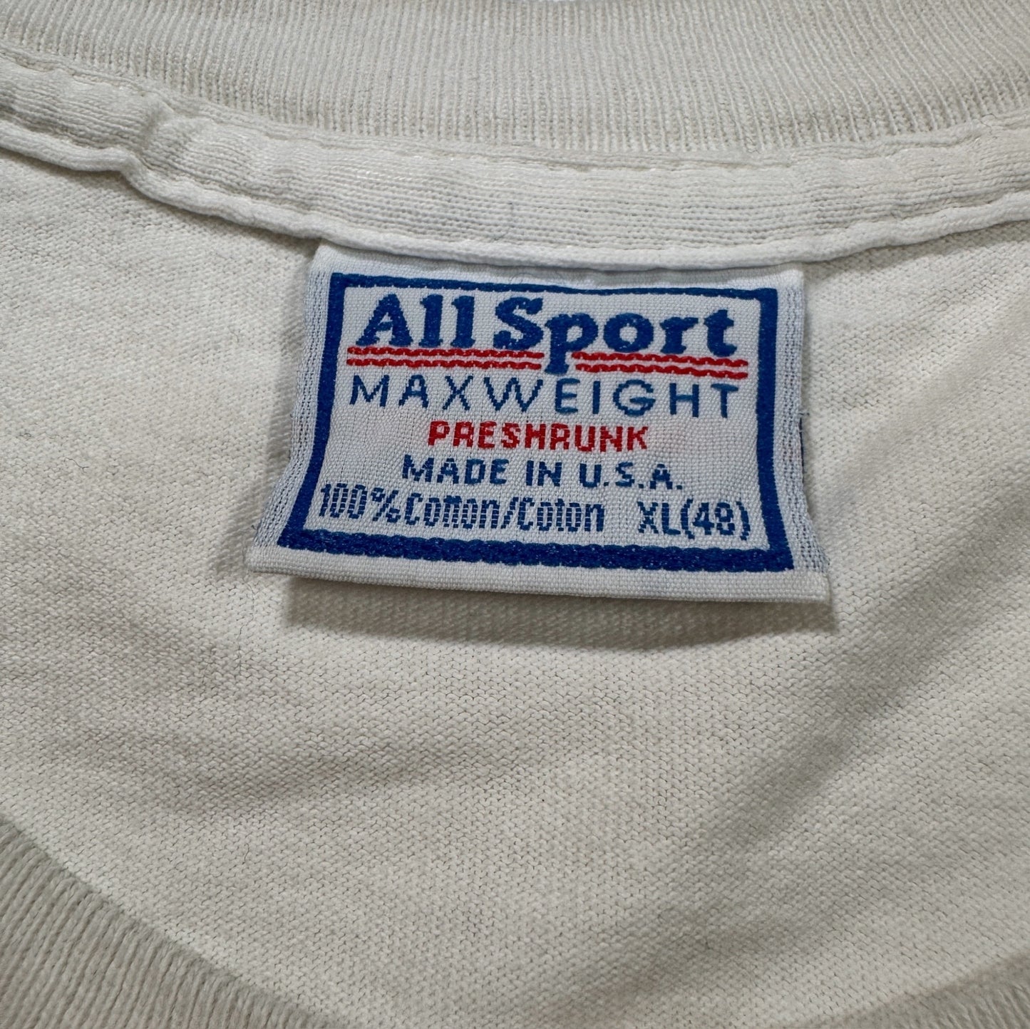 90s ジュラシックゴルフ Jurassic golf オールスポーツ 白 XL m-x-2505-009