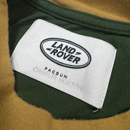 LAND ROVER ランドローバー 胸ポケット Tシャツ グリーン L co-u-2505-024