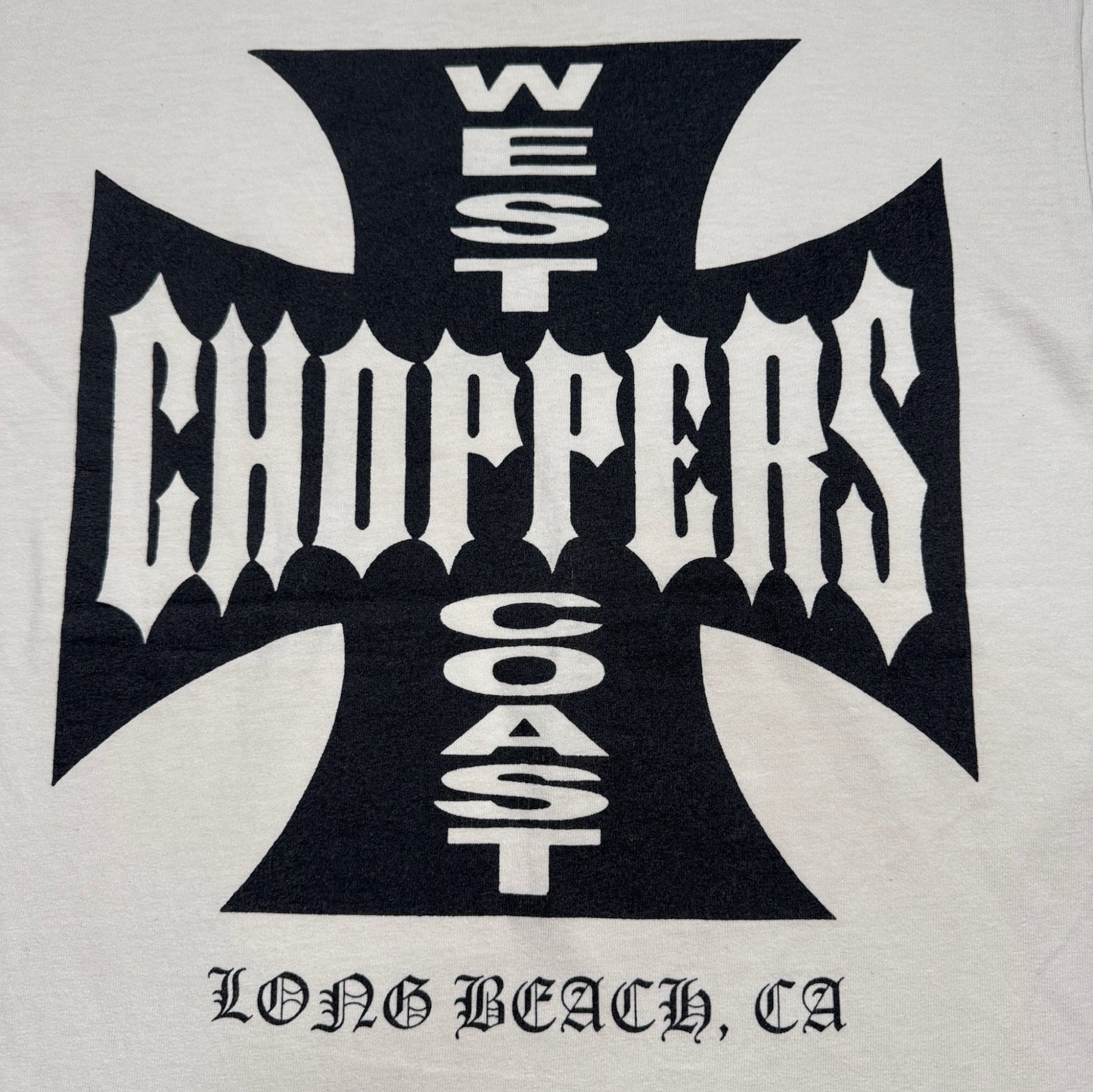 West Coast Choppers ウエストコーストチョッパーズ anvil 白 M co-t-2505-012