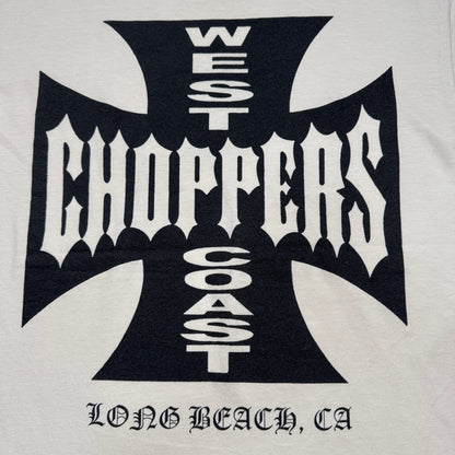 West Coast Choppers ウエストコーストチョッパーズ anvil 白 M co-t-2505-012