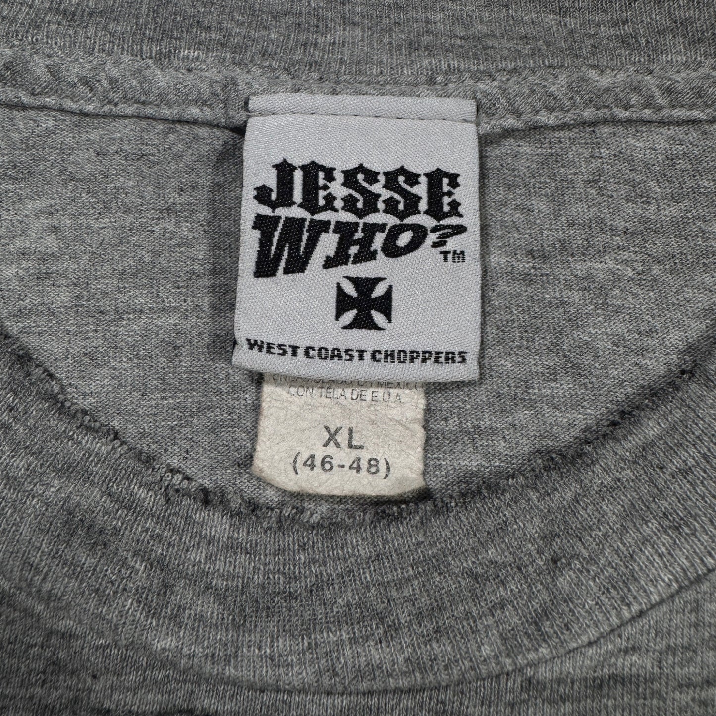 West Coast Choppers ウエストコーストチョッパーズ 長袖 グレー XL co-t-2505-016