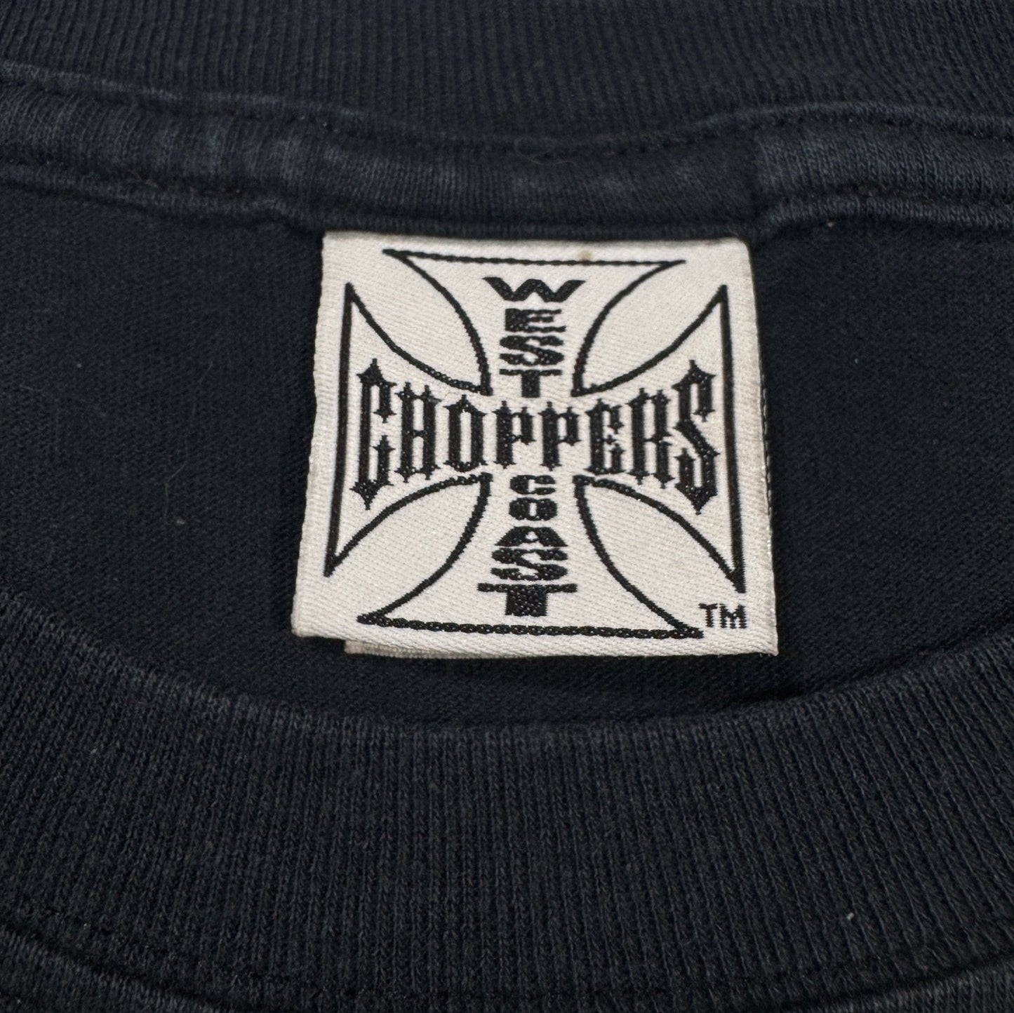 West Coast Choppers ウエストコーストチョッパーズ anvil 黒 M co-t-2505-017