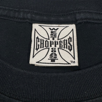 West Coast Choppers ウエストコーストチョッパーズ anvil 黒 M co-t-2505-017