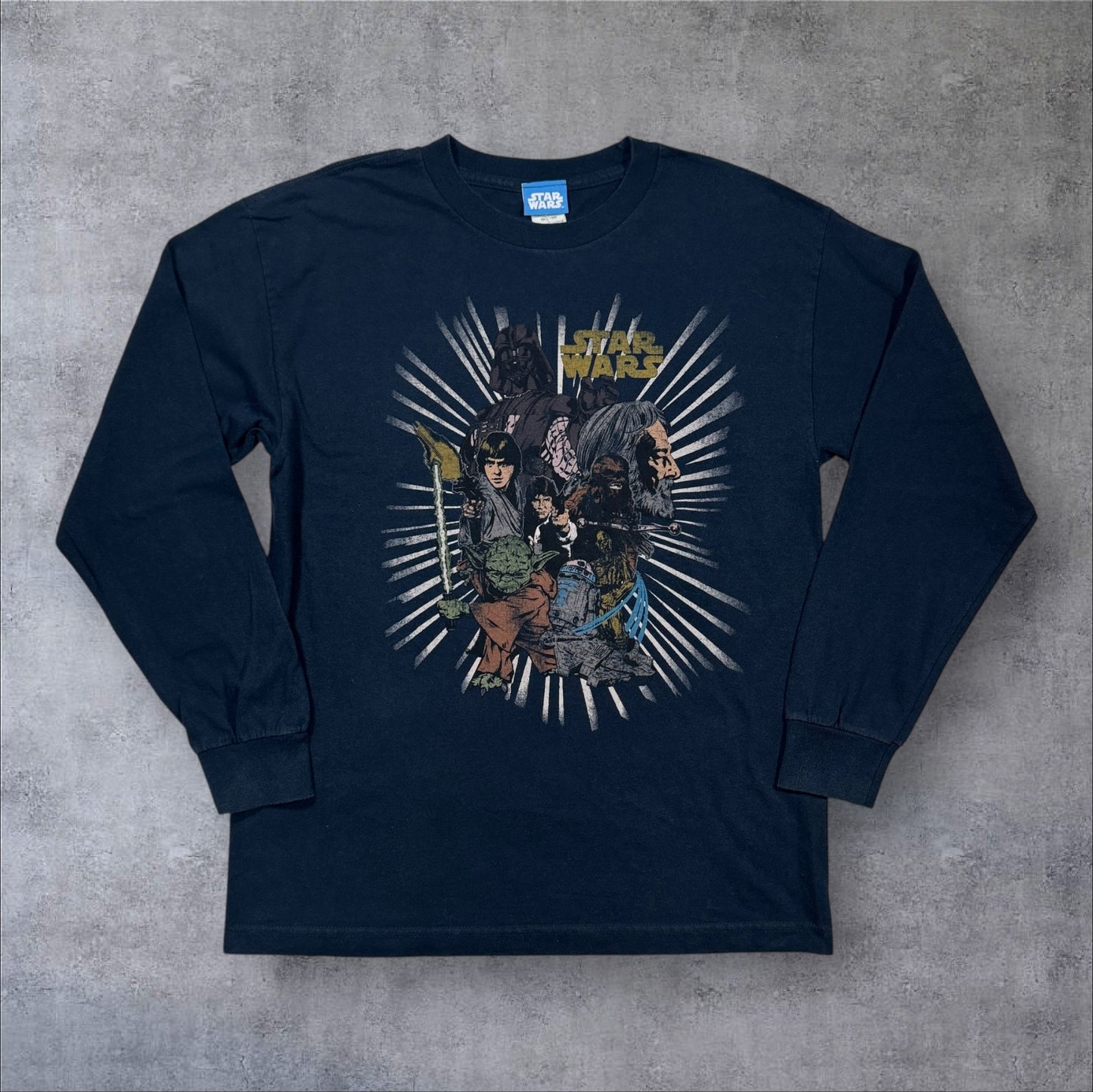 STAR WARS ネイビー 長袖 XL d-u-2505-026