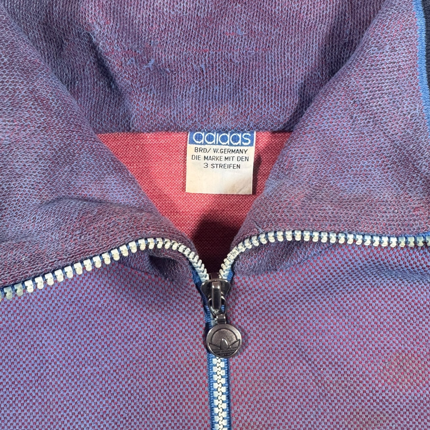 70s adidas トラックジャケット デサント 西ドイツ製 ad-u-2505-001