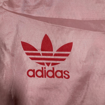 90s adidas ナイロンジャケット ピンク 万国旗タグ ad-u-2505-004