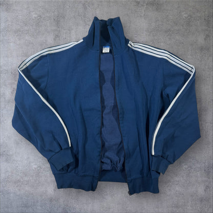 60s adidas トラックジャケット ネイビー デサント 西ドイツ製 7号 ad-t-2505-007