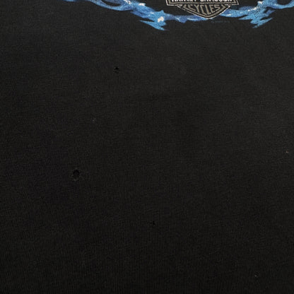 ハーレーダビッドソン 2004 イーグル蒼炎ファイアー ロズウェル ジョージア 黒 XL co-t-2505-008