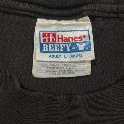 90s M.C. Escher エッシャー Sky & Water 騙し絵 アートT Hanes 黒 L a-t-2505-021