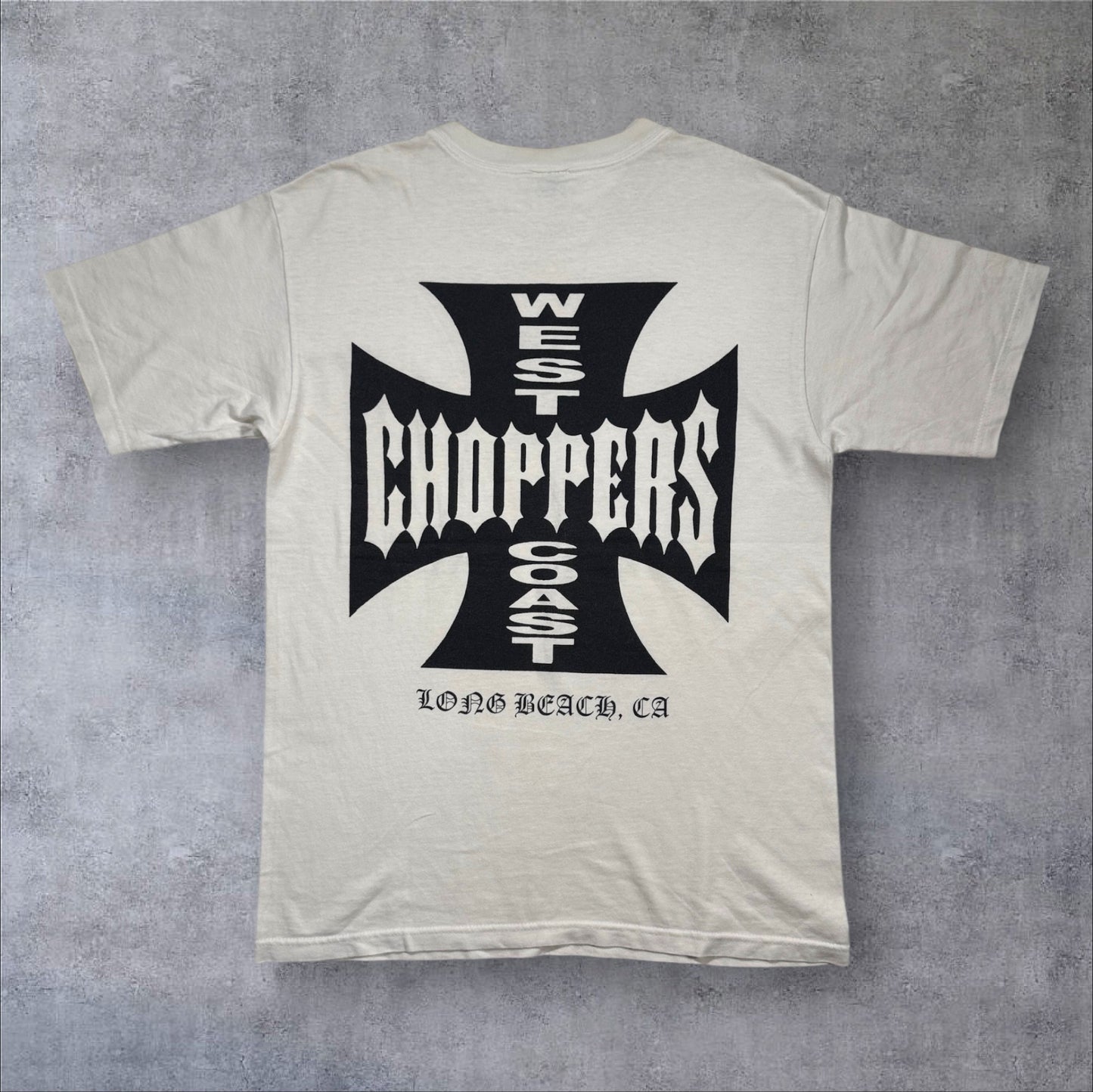 West Coast Choppers ウエストコーストチョッパーズ anvil 白 M co-t-2505-012