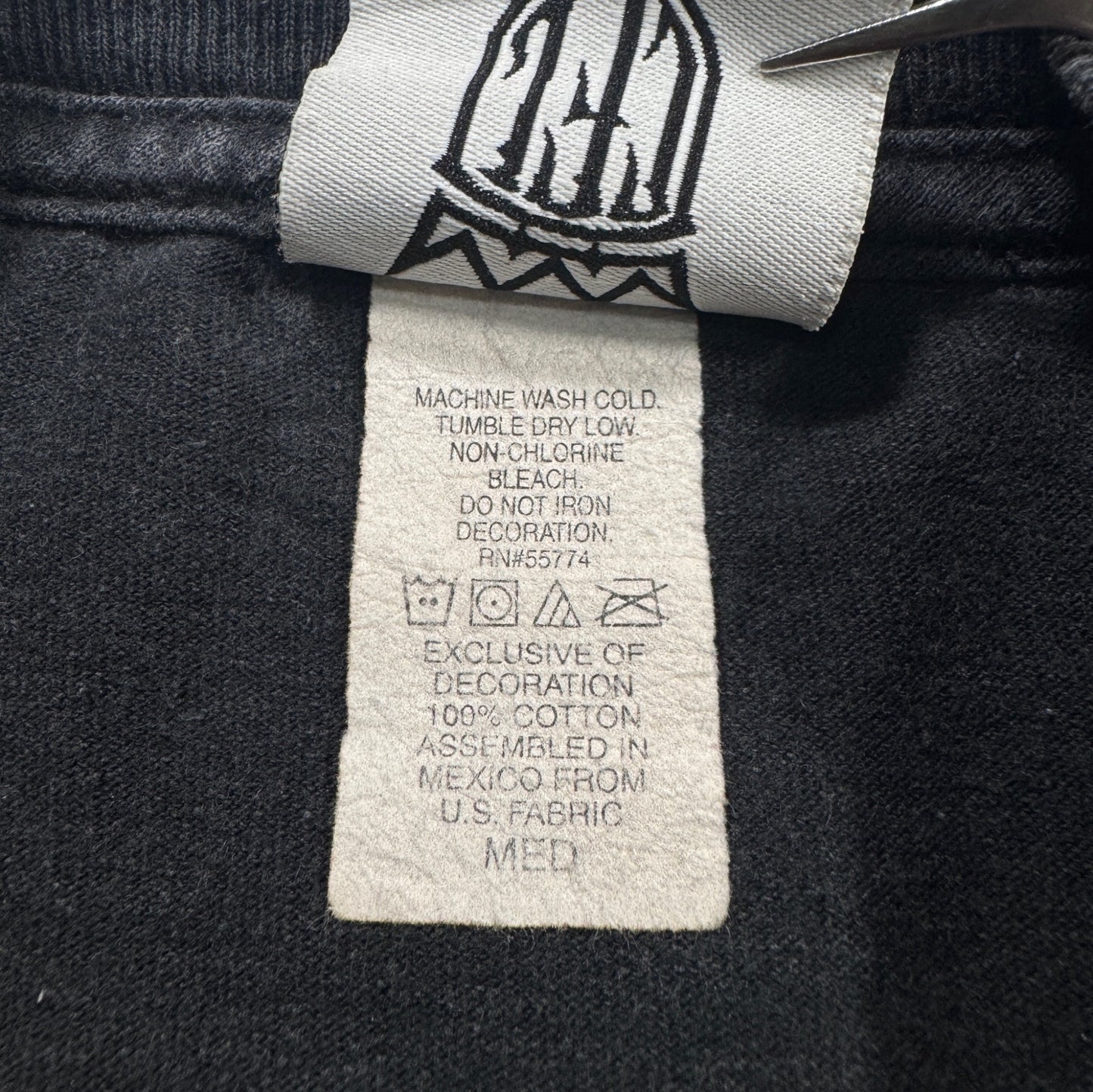 West Coast Choppers ウエストコーストチョッパーズ カットオフ 黒 M co-t-2505-013