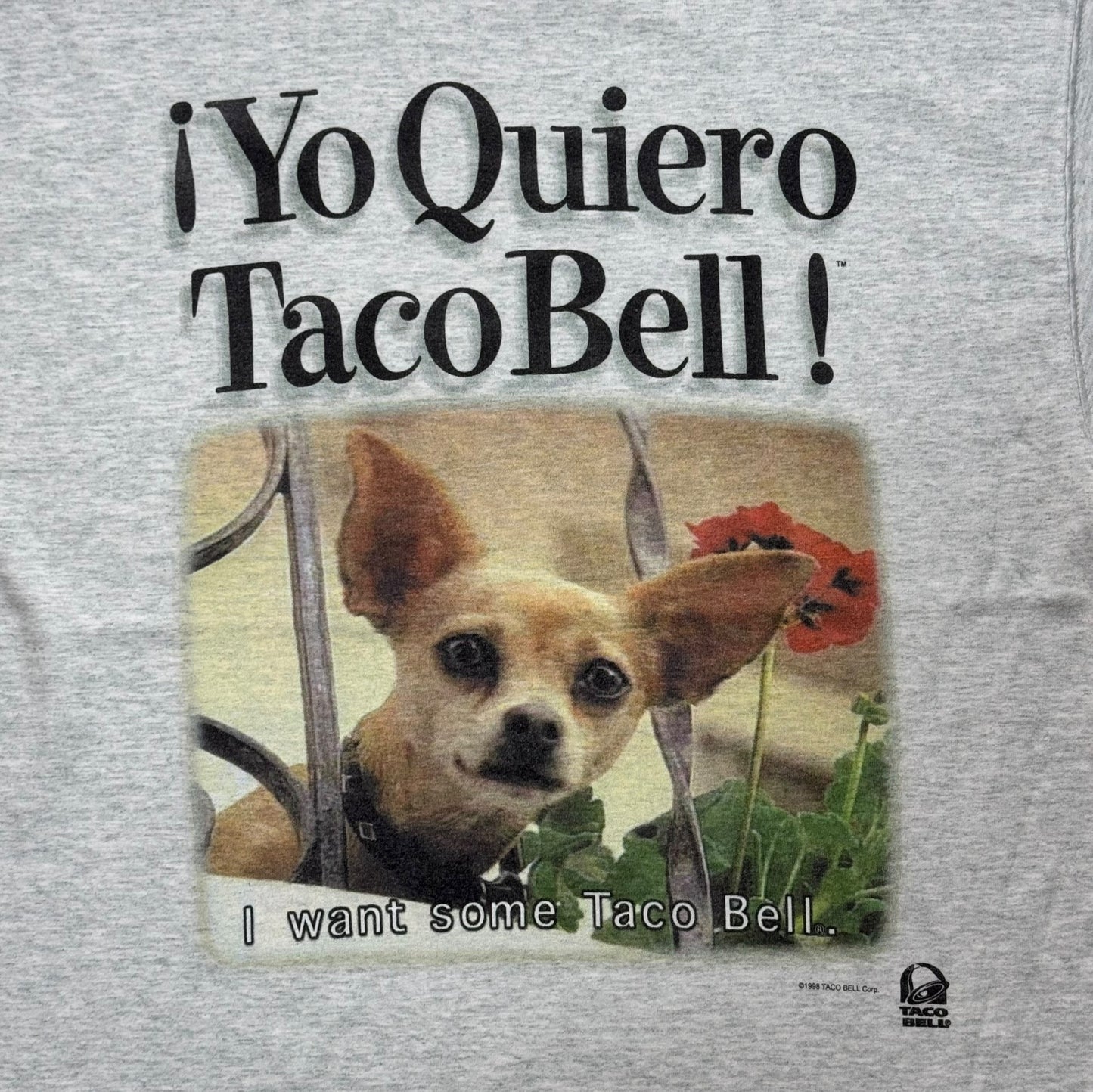 TACO BELL タコベル 1998 フルーツオブザルーム Lofteez グレー L co-x-2505-009