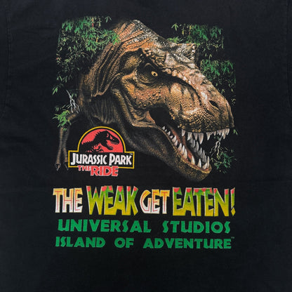 90s ジュラシックパーク The ride USA製 黒 L m-x-2505-034