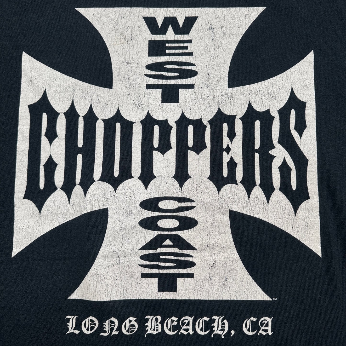 West Coast Choppers ウエストコーストチョッパーズ anvil 黒 XL co-t-2505-019