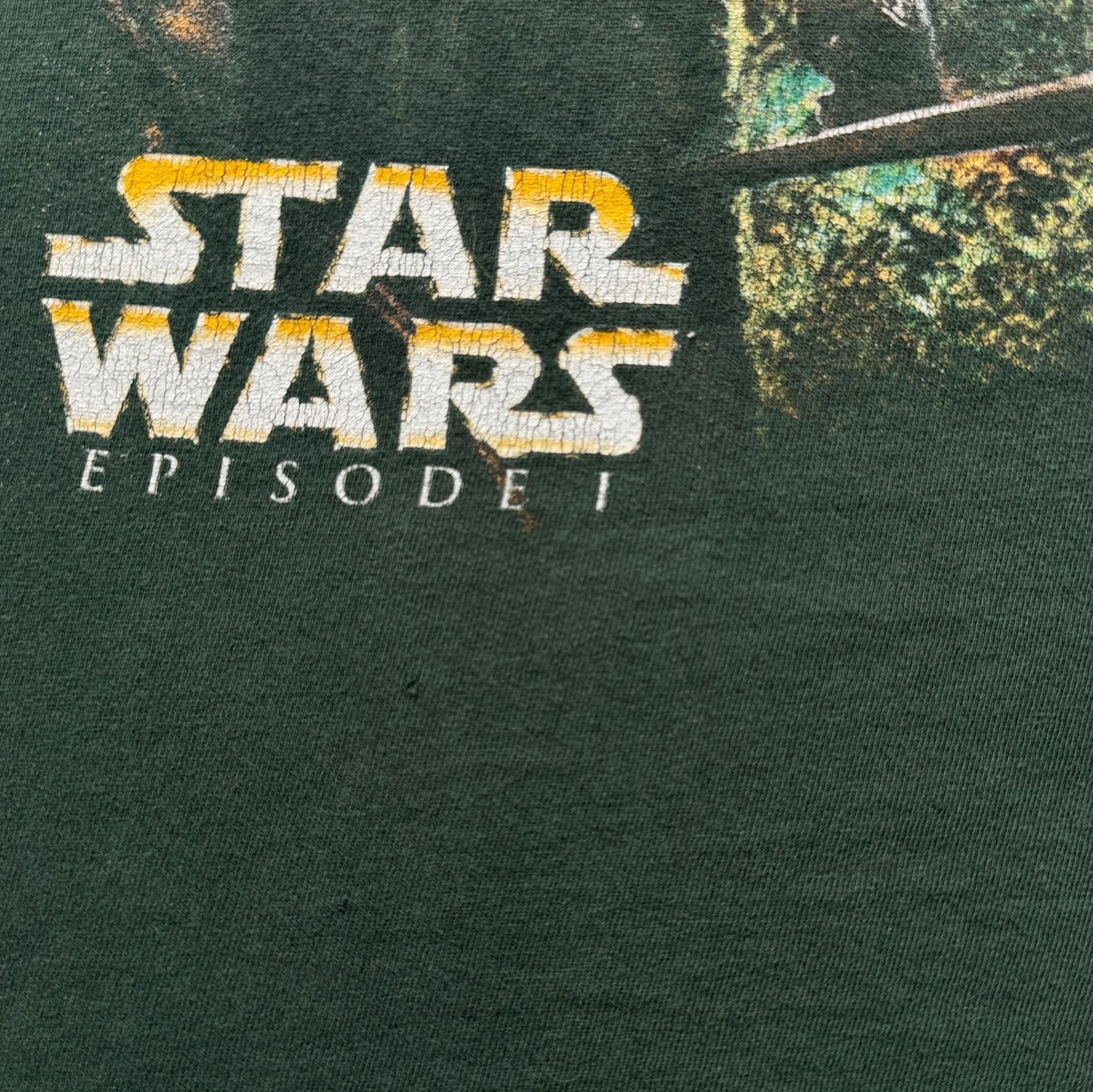 90s STAR WARS EPISODE1 バトル・ドロイド グリーン XL d-t-2505-014