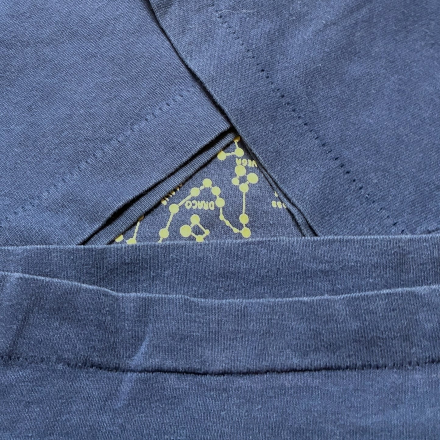 80s National Air & Space Museum 星座 天体 フルーツオブザルーム ネイビー M a-u-2505-046