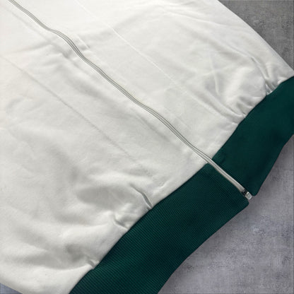 70s初期 adidas トラックジャケット ホワイト デサント 西ドイツ製 6号 ad-t-2505-015