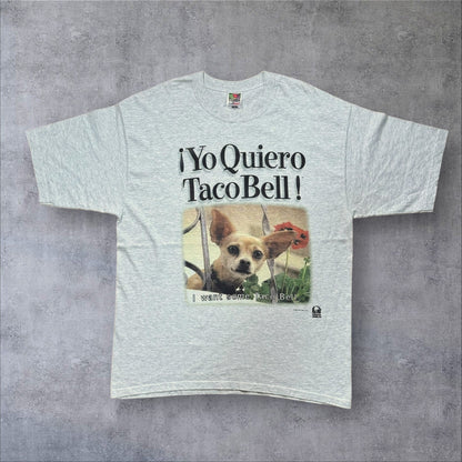 TACO BELL タコベル 1998 フルーツオブザルーム Lofteez グレー L co-x-2505-009