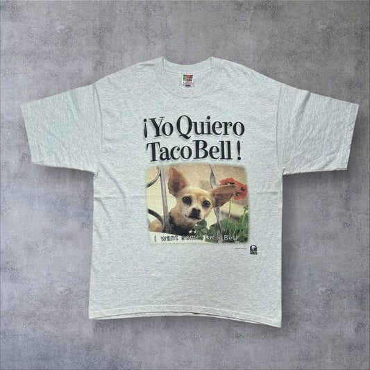 TACO BELL タコベル 1998 フルーツオブザルーム Lofteez グレー L co-x-2505-009