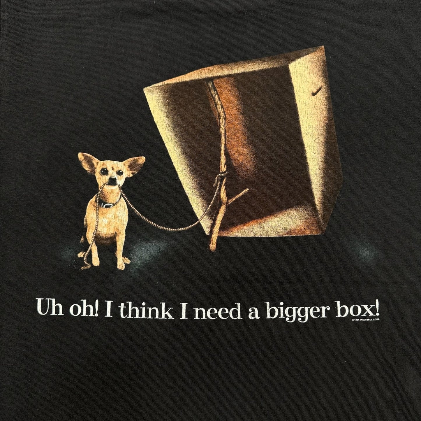 TACO BELL タコベル 1998 changes 黒 XL co-x-2505-016