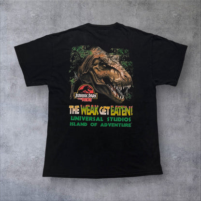 90s ジュラシックパーク The ride USA製 黒 L m-x-2505-034