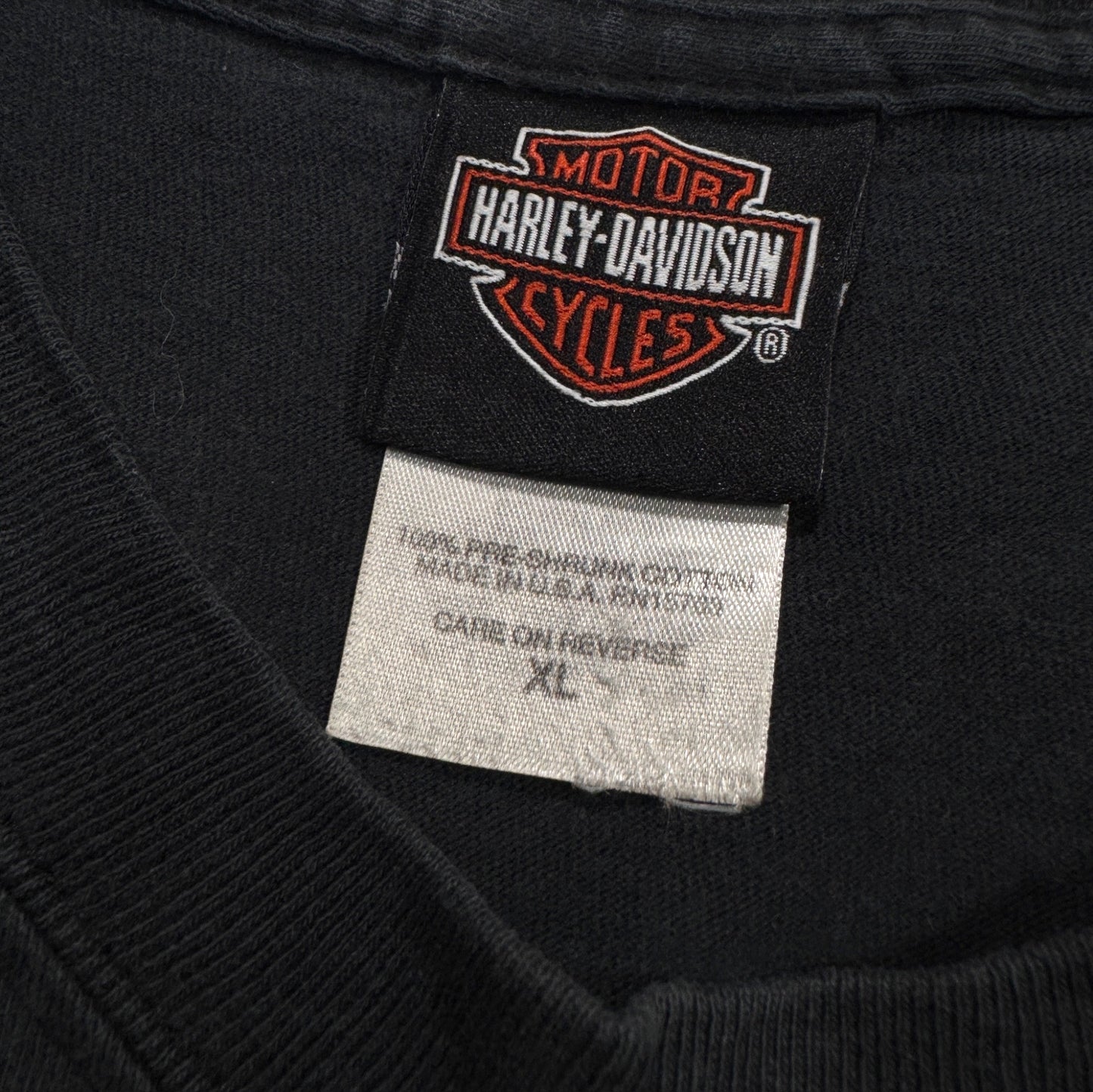 ハーレーダビッドソン 2004 イーグル蒼炎ファイアー ロズウェル ジョージア 黒 XL co-t-2505-008