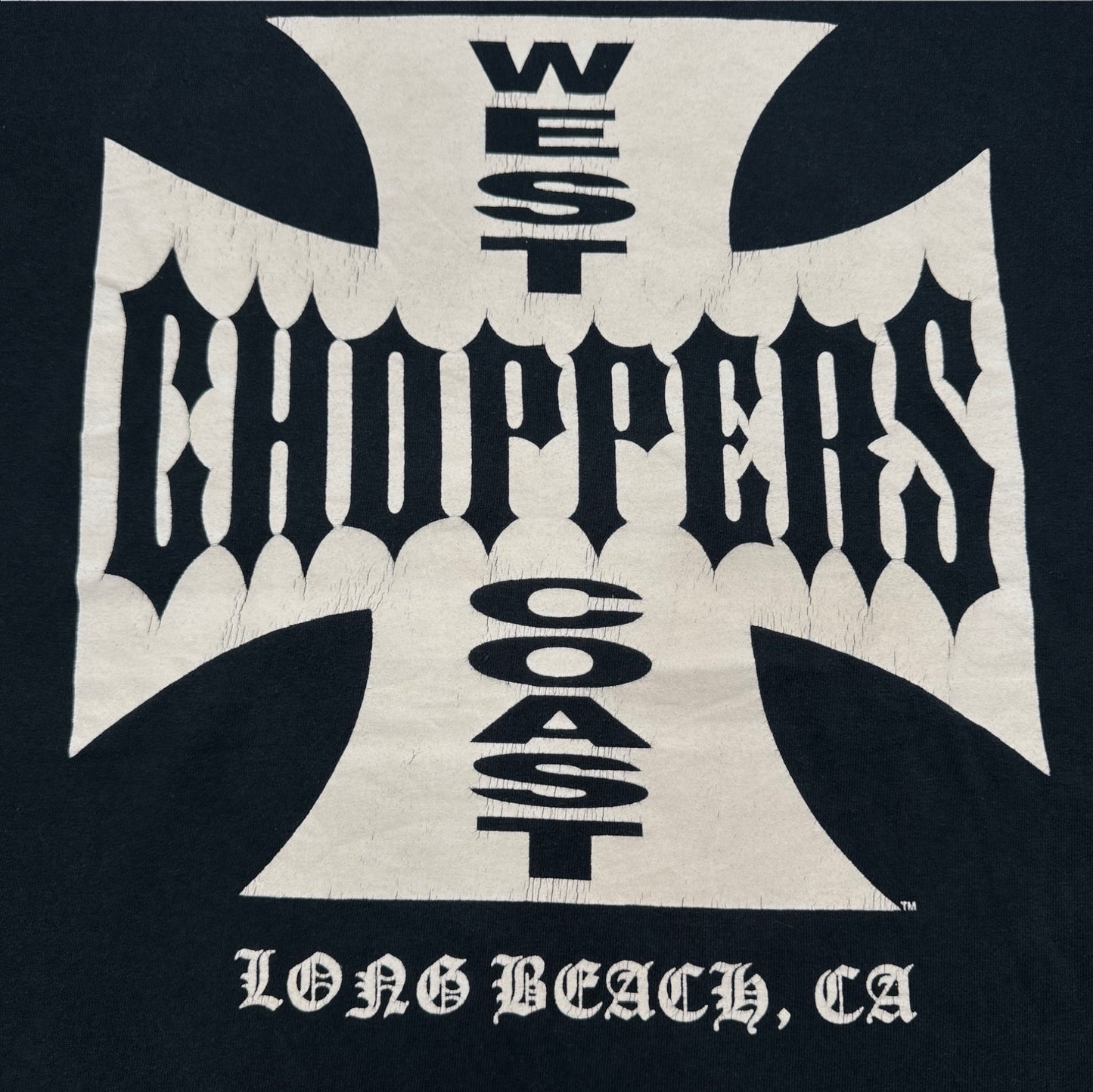 West Coast Choppers ウエストコーストチョッパーズ anvil 黒 M co-t-2505-017