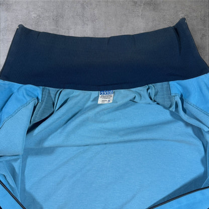 70s adidas トラックジャケット 水色 デサント 西ドイツ製 3号 ad-t-2505-006