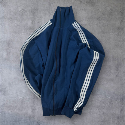60s adidas トラックジャケット ネイビー デサント 西ドイツ製 7号 ad-t-2505-007