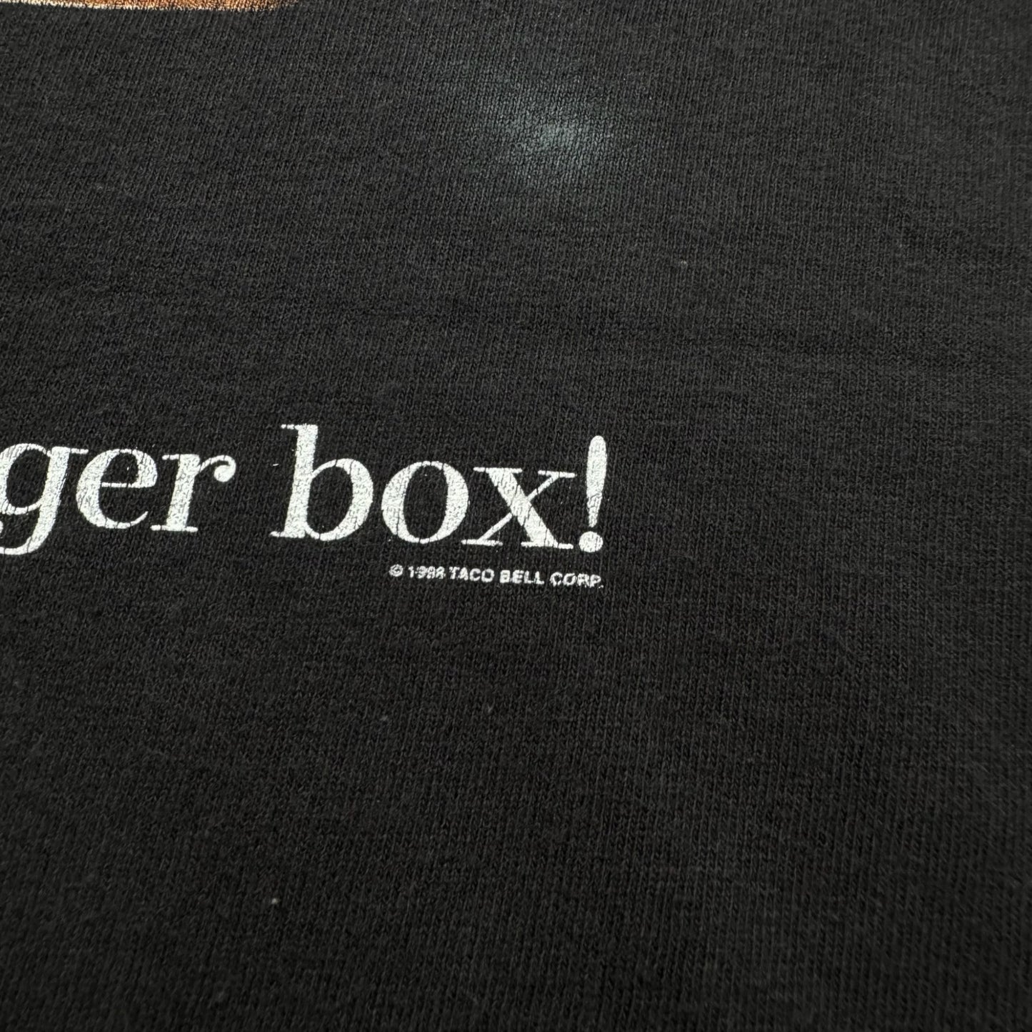 TACO BELL タコベル 1998 changes 黒 XL co-x-2505-016