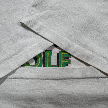 90s ジュラシックゴルフ Jurassic golf オールスポーツ 白 XL m-x-2505-009