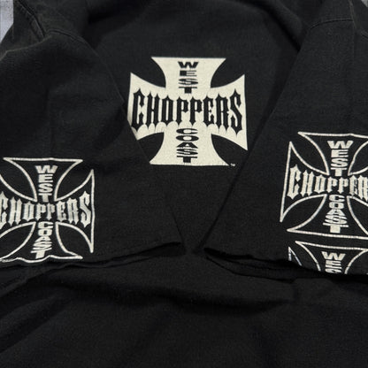 West Coast Choppers ウエストコーストチョッパーズ カットオフ 黒 M co-t-2505-013