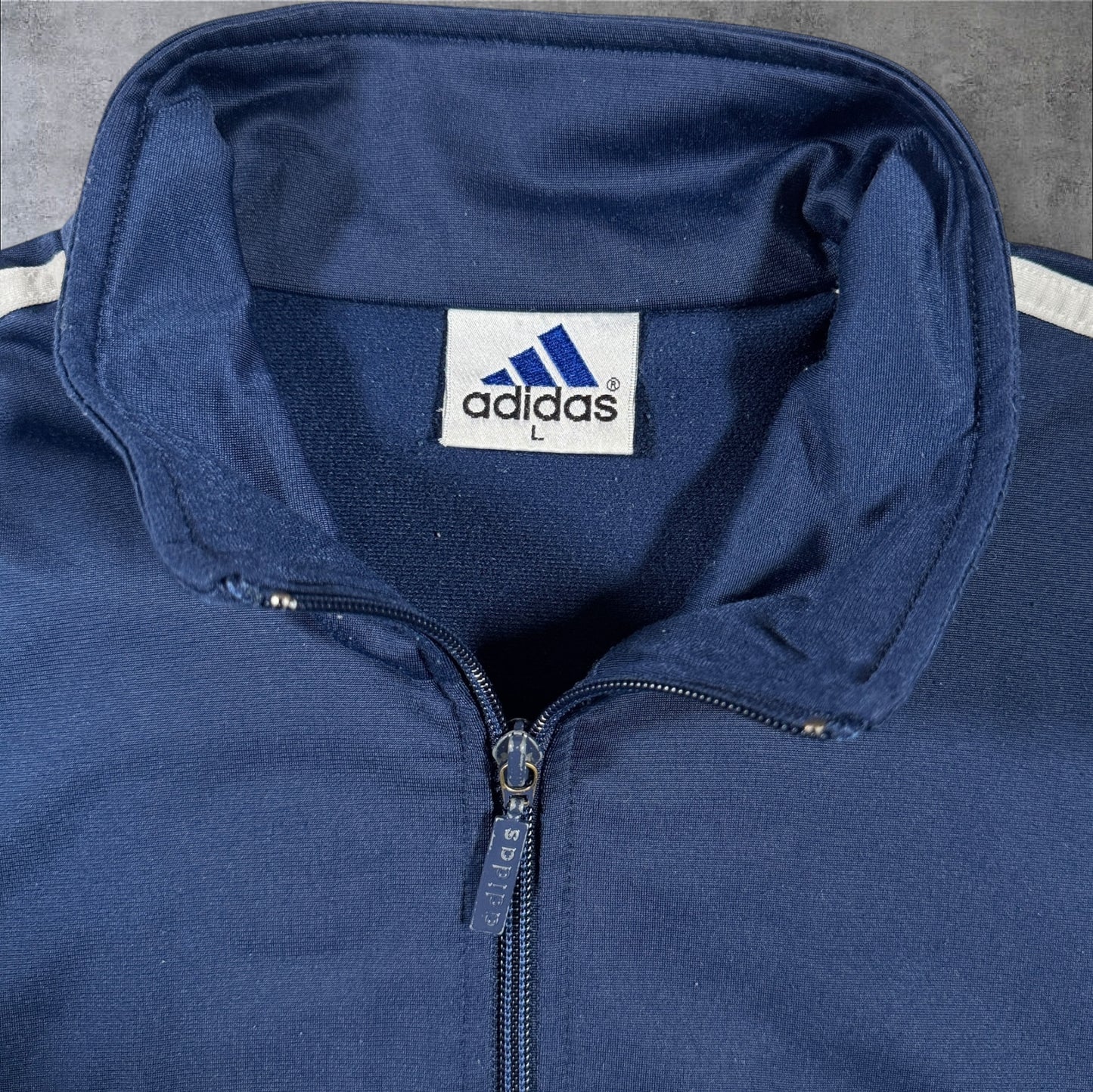 90s adidas トラックジャケット ネイビー L ad-t-2505-001