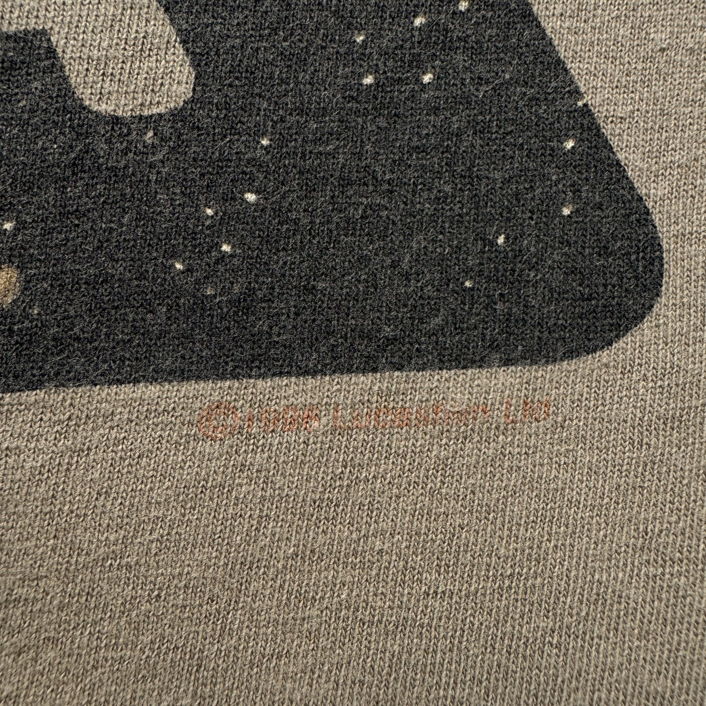 90s STAR WARS REBELWEAR 両面プリント Changes USA製 カーキ L d-t-2505-012