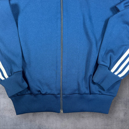 80s adidas トラックジャケット ネイビー デサント製 2号 ad-t-2505-010