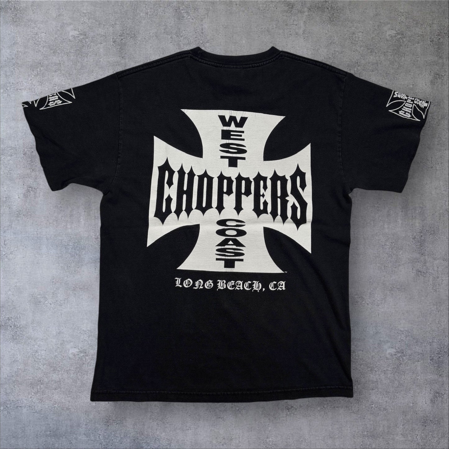 West Coast Choppers ウエストコーストチョッパーズ カットオフ 黒 M co-t-2505-013