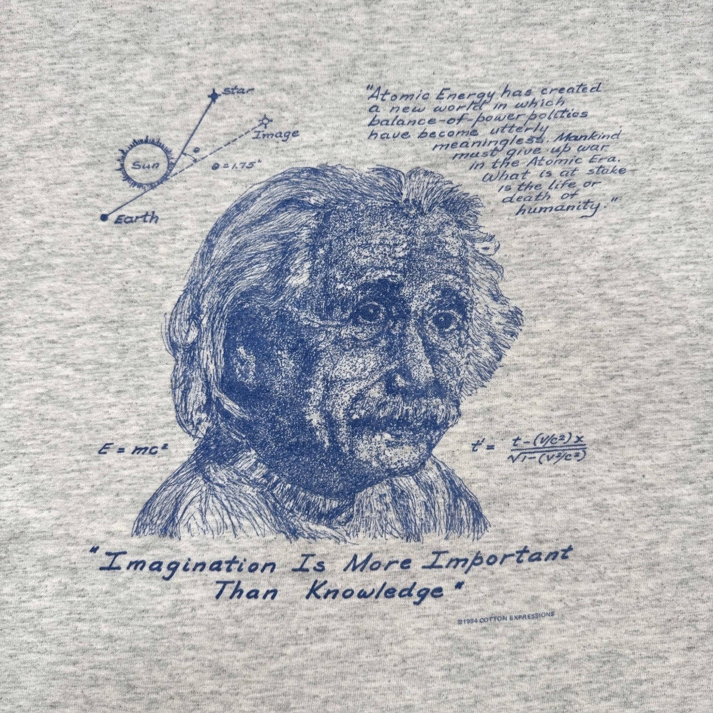 アインシュタイン グレー cotton expressions L a-t-2505-010