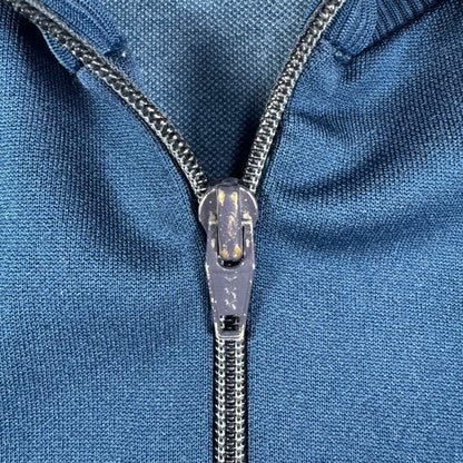 80s adidas トラックジャケット ネイビー デサント製 2号 ad-t-2505-010