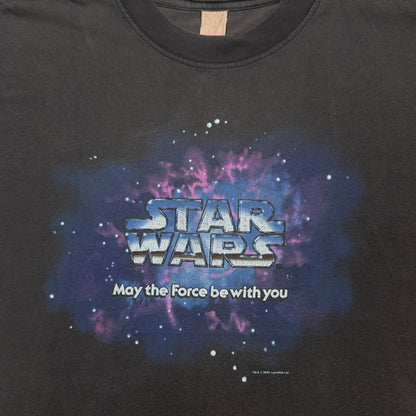90s STAR WARS May The Force Be With You 1995 ブラック d-t-2505-002