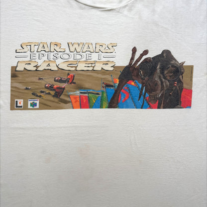 90s STAR WARS EPISODE1 セブルバ RACER nintendo64 ホワイト d-t-2505-015