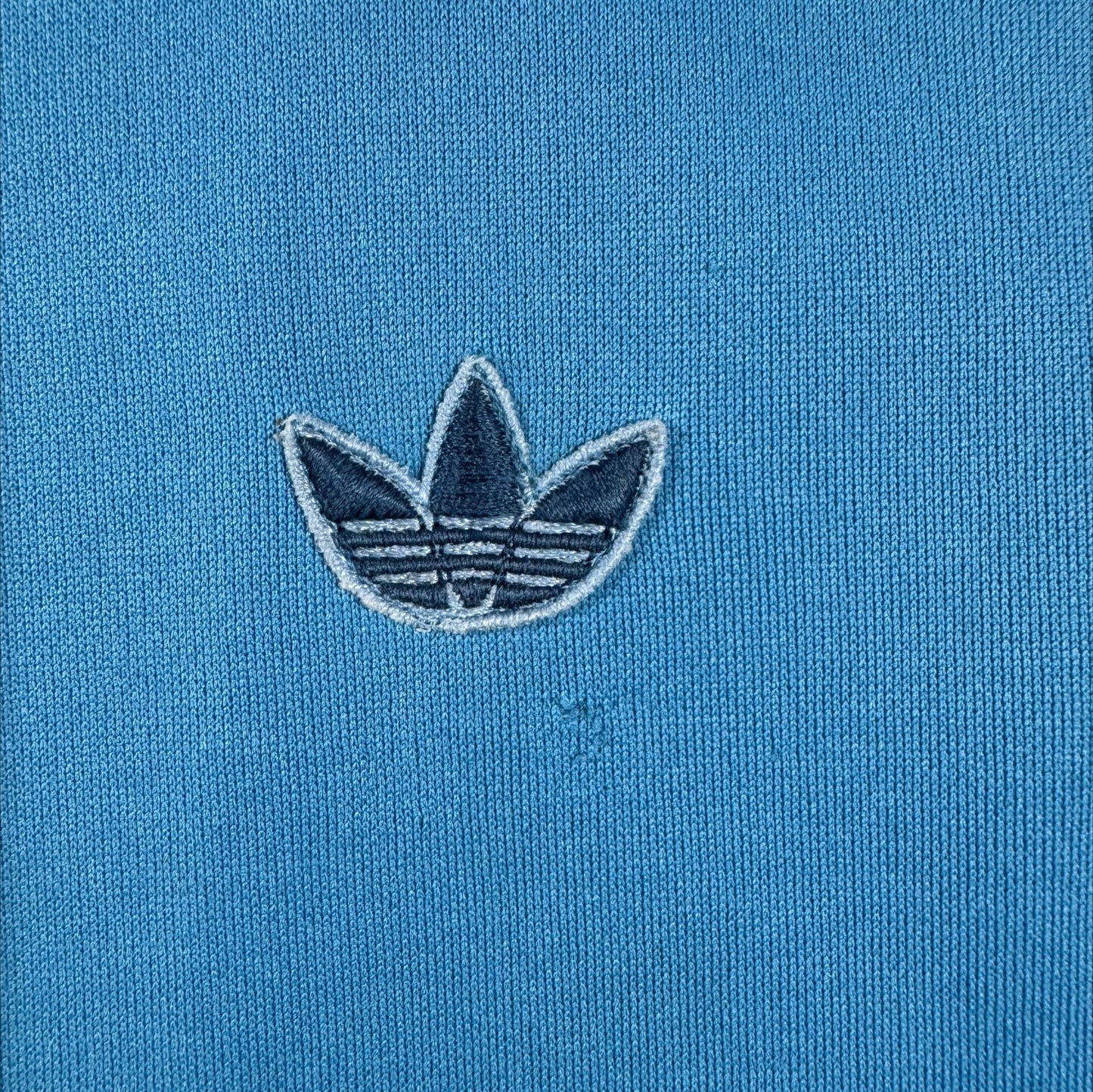 80s adidas トラックジャケット 水色 デサント 3号 ad-t-2505-005