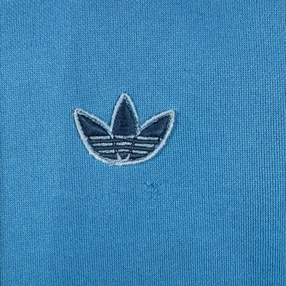 80s adidas トラックジャケット 水色 デサント 3号 ad-t-2505-005