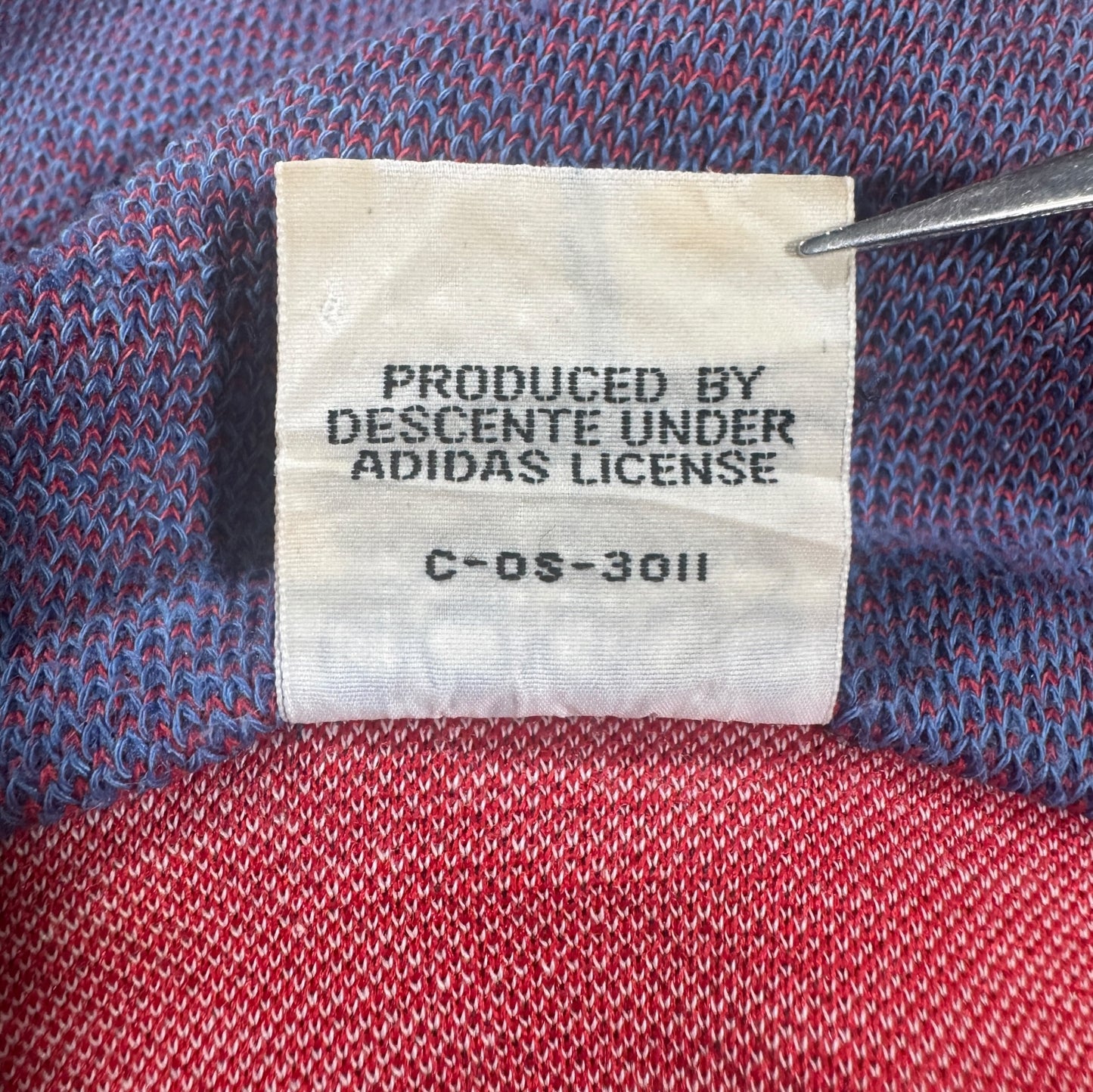 70s adidas トラックジャケット デサント 西ドイツ製 ad-u-2505-001